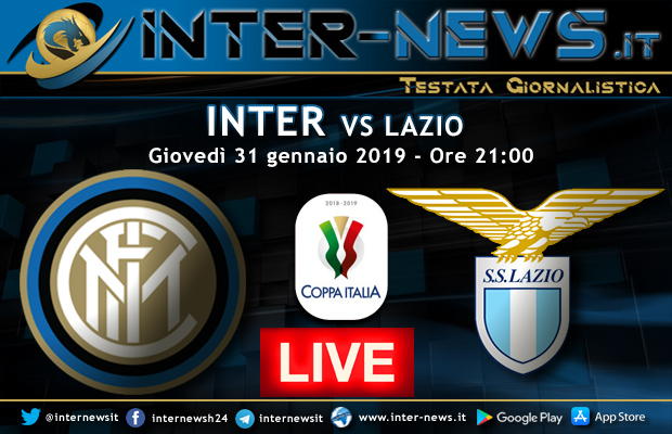 Inter-Lazio-Coppa Italia-Live
