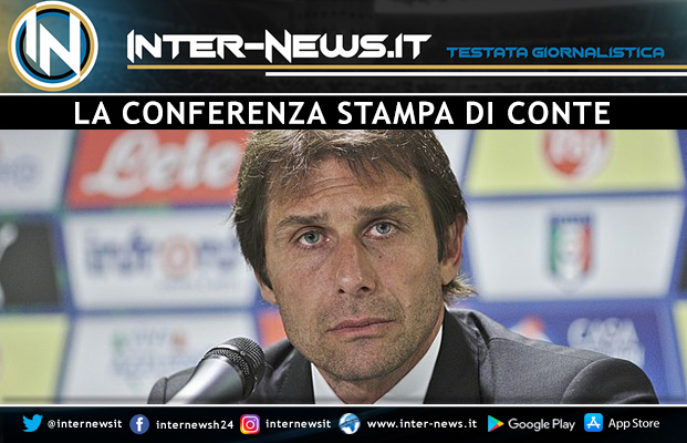 Antonio Conte in conferenza stampa