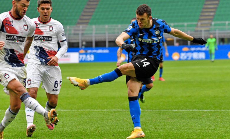 Ivan Perisic in Inter-Crotone (Photo by Tommaso Fimiano, Copyright Inter-News.it)