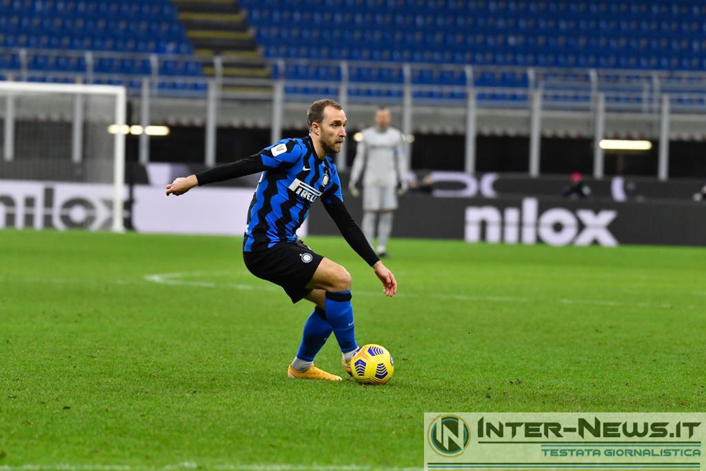 Eriksen - Inter-Milan Coppa Italia - Copyright Inter-news.it - Foto Tommaso Fimiano