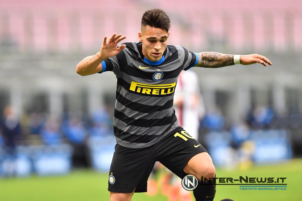 Lautaro Martinez in Inter-Genoa (Photo by Tommaso Fimiano, Copyright Inter-News.it)