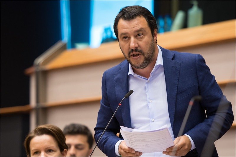 Matteo Salvini © European Union 2017 - European Parliament - Creative Commons