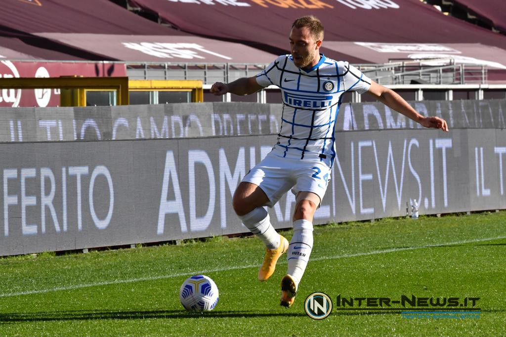 Christian Eriksen in Torino-Inter (Photo by Tommaso Fimiano, Copyright Inter-News.it)