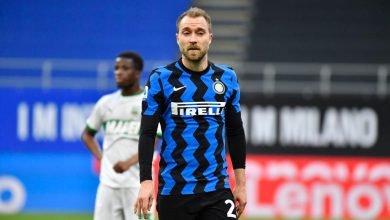 Christian Eriksen in Inter-Sassuolo (Photo by Tommaso Fimiano, Copyright Inter-News.it)