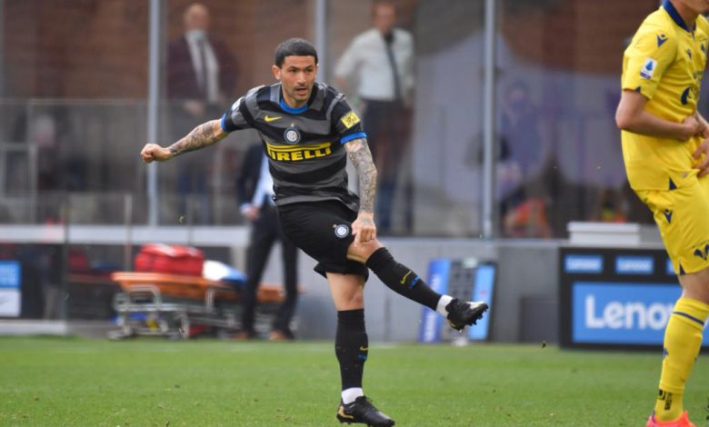 Stefano Sensi in Inter-Hellas Verona (Photo by Tommaso Fimiano, Copyright Inter-News.it)