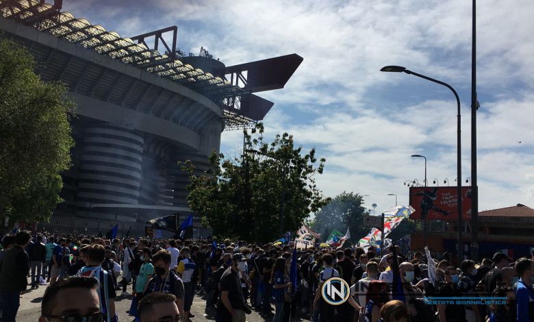 Festa tifosi Inter-Sampdoria (Photo by Crescenzo Greco, Copyright Inter-News.it)