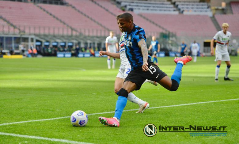 Ashley Young in Inter-Sampdoria (Photo by Tommaso Fimiano, Copyright Inter-News.it)