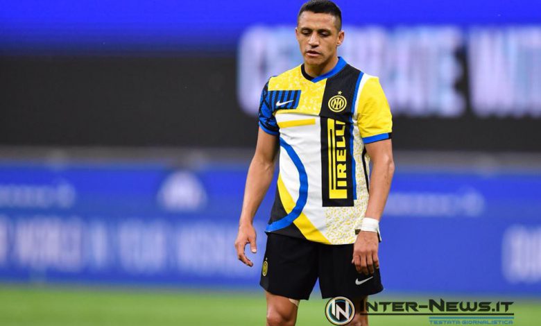 Alexis Sanchez in Inter-Roma (Photo by Tommaso Fimiano, Copyright Inter-News.it)