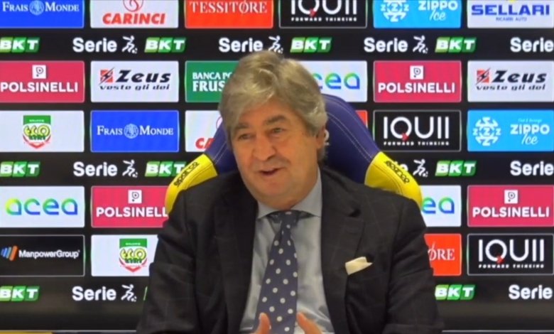 Angelozzi (DS Frosinone): «L’Inter non l’ho vista sabato, noi vogliamo vincere»