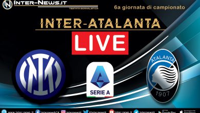 Inter-Atalanta live