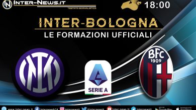 Inter-Bologna-Formazioni