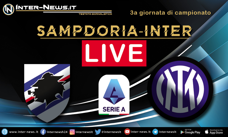 Sampdoria-Inter-Live