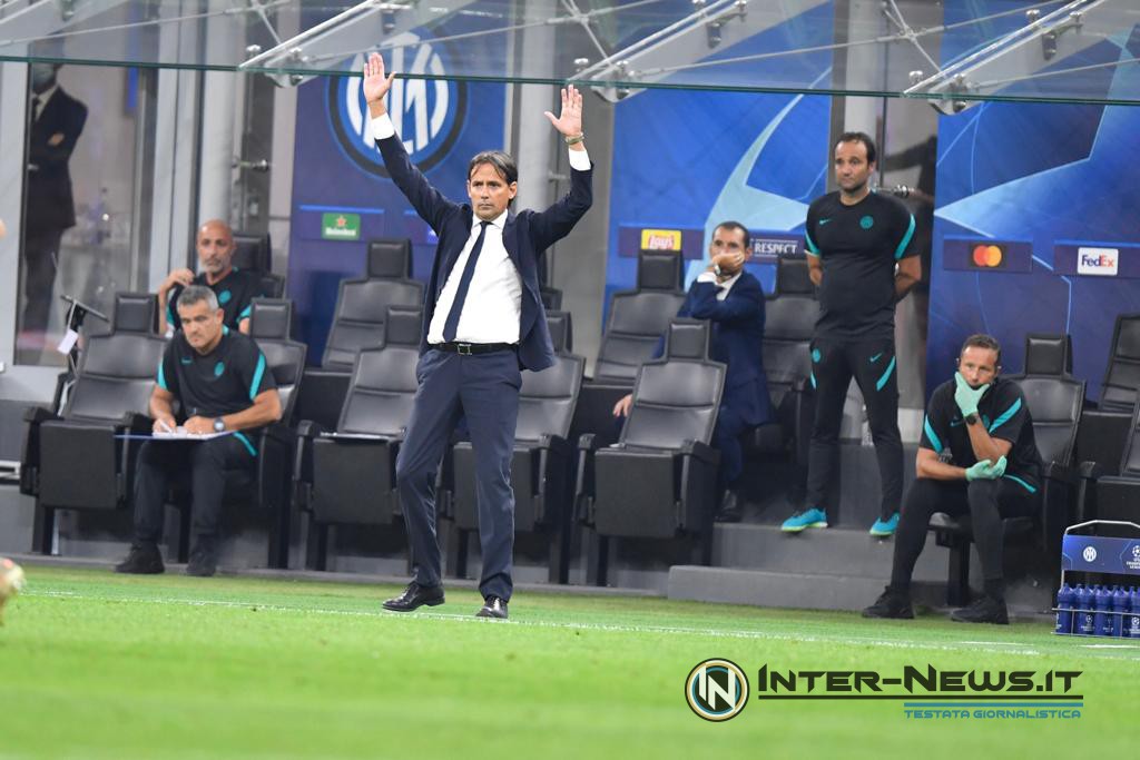 Simone Inzaghi in Inter-Real Madrid (Photo by Tommaso Fimiano, Copyright Inter-News.it)