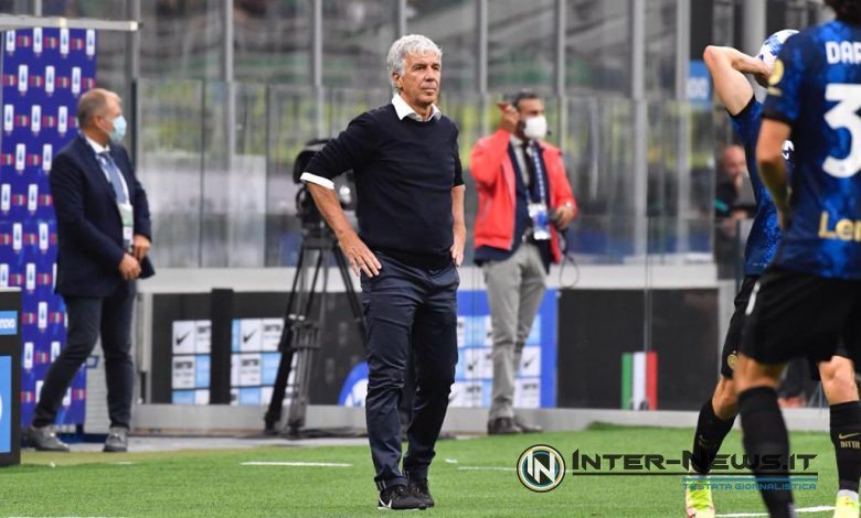 Gian Piero Gasperini in Inter-Atalanta (Photo by Tommaso Fimiano, Copyright Inter-News.it)