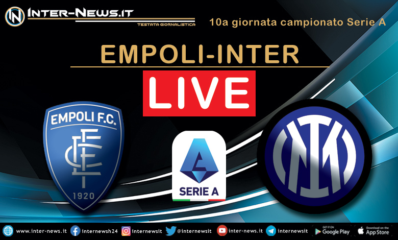 Empoli-Inter live