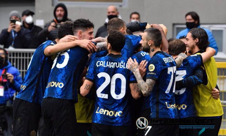 Esultanza in Inter-Udinese (Photo by Tommaso Fimiano, Copyright Inter-News.it)