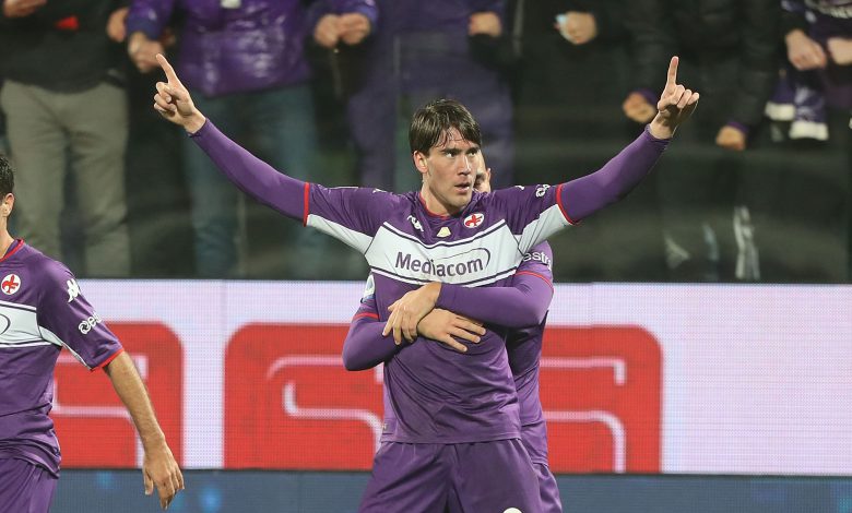 Dusan Vlahovic Fiorentina-Salernitana