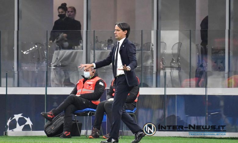 Simone Inzaghi in Inter-Shakhtar Donetsk (Photo by Tommaso Fimiano, Copyright Inter-News)