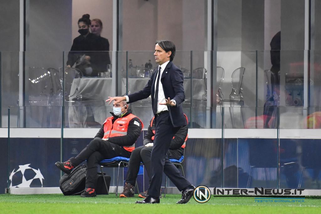 Simone Inzaghi in Inter-Shakhtar Donetsk (Photo by Tommaso Fimiano, Copyright Inter-News)