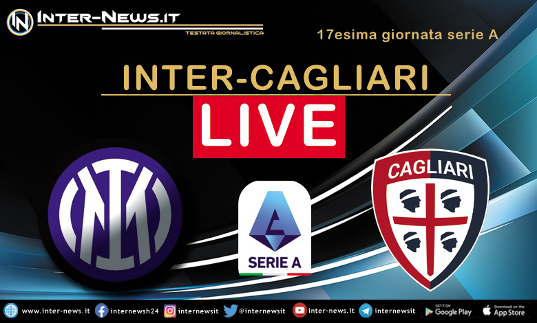 Inter-Cagliari live