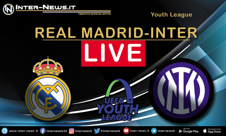 Real Madrid-Inter Primavera Youth League Live