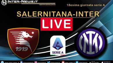 Salernitana-Inter live