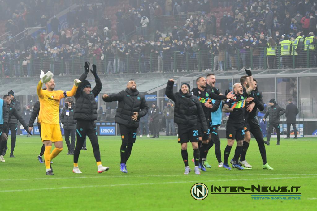 Esultanza Inter, Inter-Torino