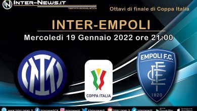 Inter-Empoli (Coppa Italia)
