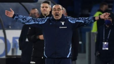 Maurizio Sarri Lazio-Atalanta