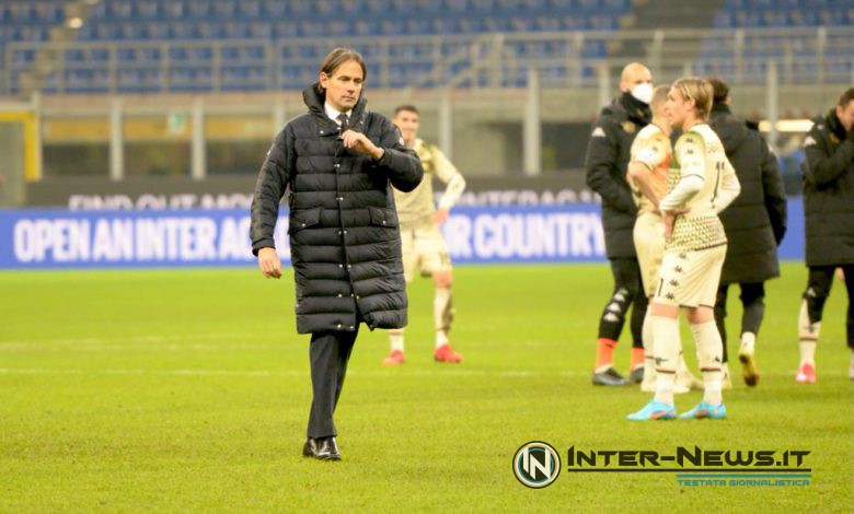 Simone Inzaghi in Inter-Venezia (Photo by Tommaso Fimiano, Copyright Inter-News.it)