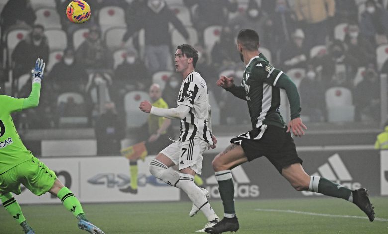 Dusan Vlahovic Juventus-Verona