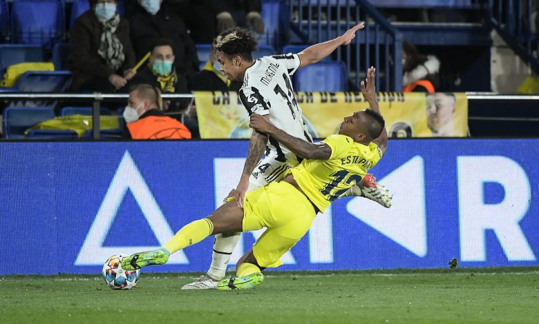 Weston McKennie infortunio Villarreal-Juventus