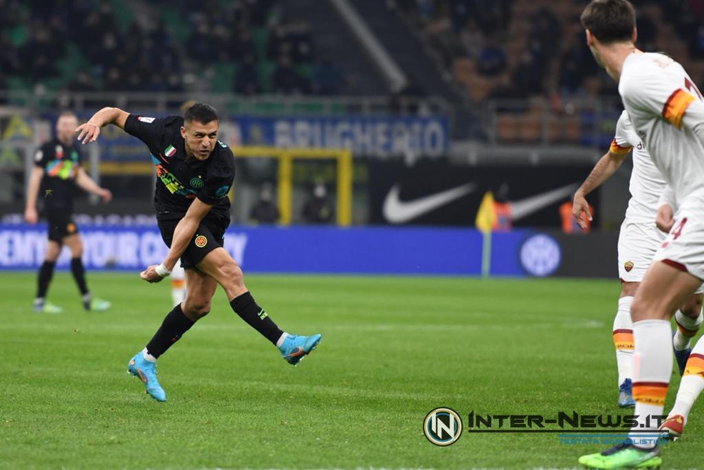 Sanchez, Inter-Roma Coppa Italia, Copyright Inter-News.it (Photo by Tommaso Fimiano)