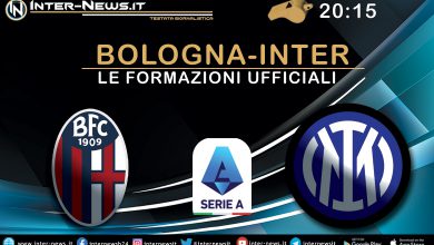 Bologna-Inter-Formazioni