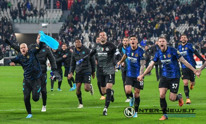 esultanza Inter, Juventus-Inter- Copyright Inter-News.it (Photo by Tommaso Fimiano)
