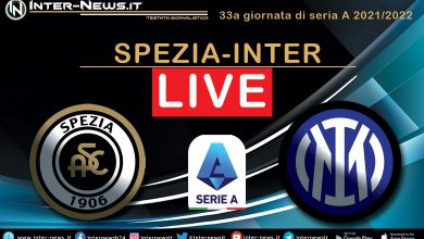 Spezia-Inter live