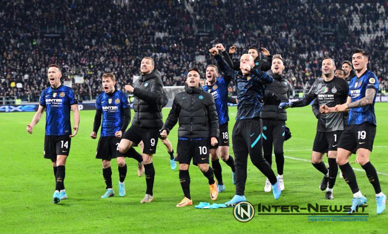 Esultanza Juventus-Inter
