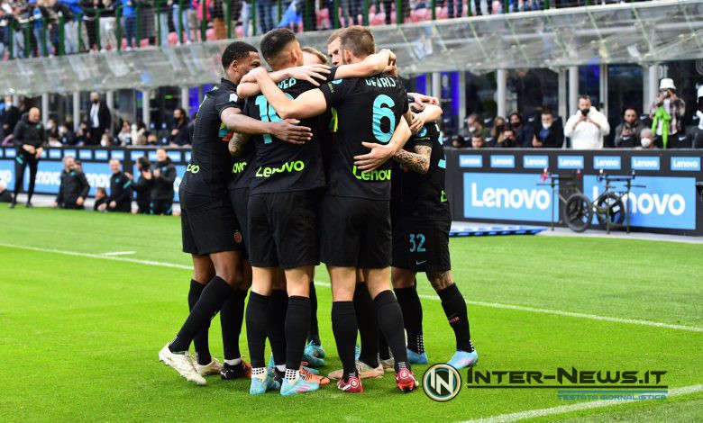 Esultanza Inter, Inter-Verona