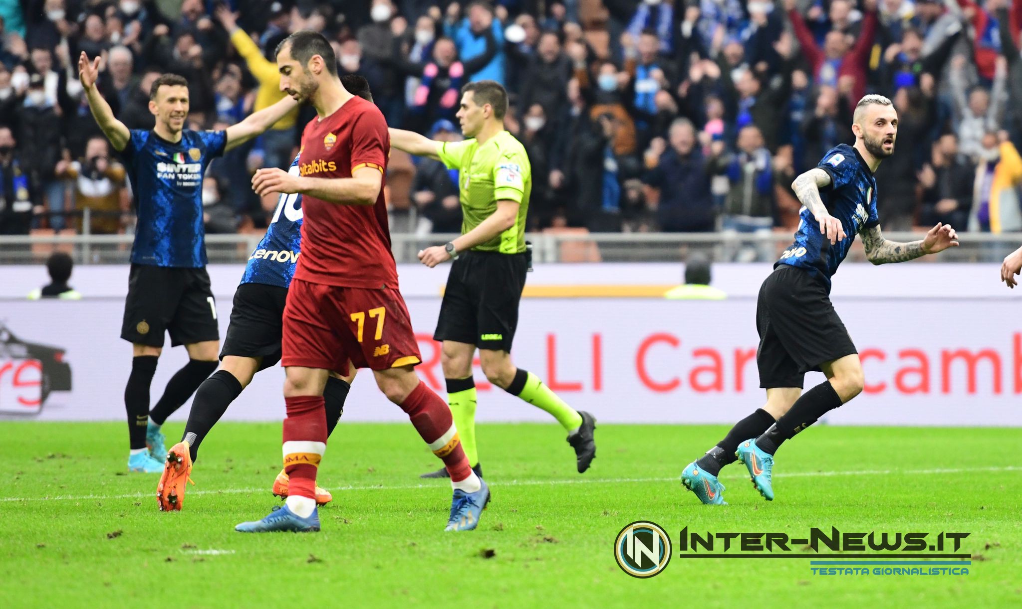 Henrikh Mkhitaryan Inter Roma