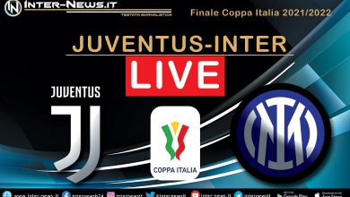 Juventus-Inter Coppa Italia live