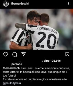 Bernardeschi - Instagram