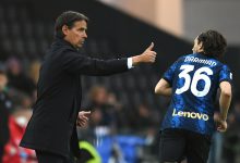 Simone Inzaghi e Matteo Darmian in Udinese-Inter