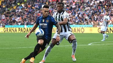 Destiny Udogie contro Lautaro Martinez in Udinese-Inter