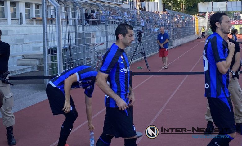 Henrikh Mkhitaryan in Lugano-Inter (Photo by Roberto Balestracci, copyright Inter-News.it)