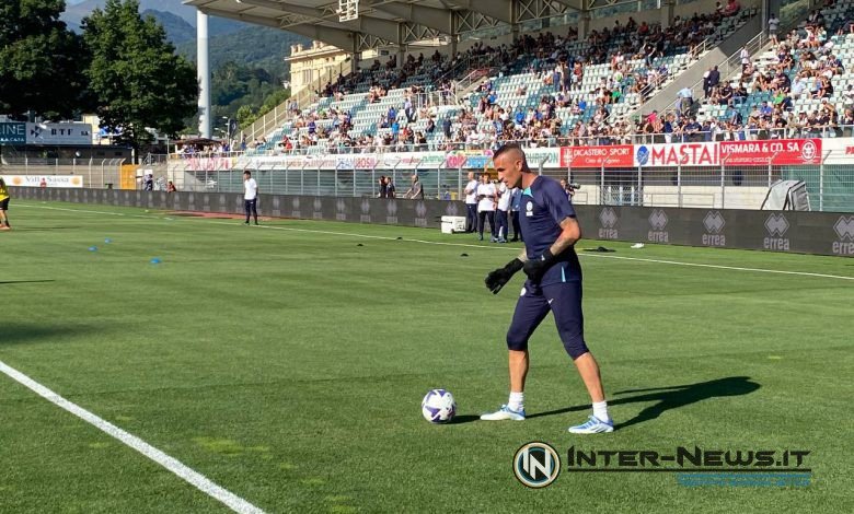 Alex Cordaz Lugano-Inter (Photo by Roberto Balestracci, copyright Inter-News.it)