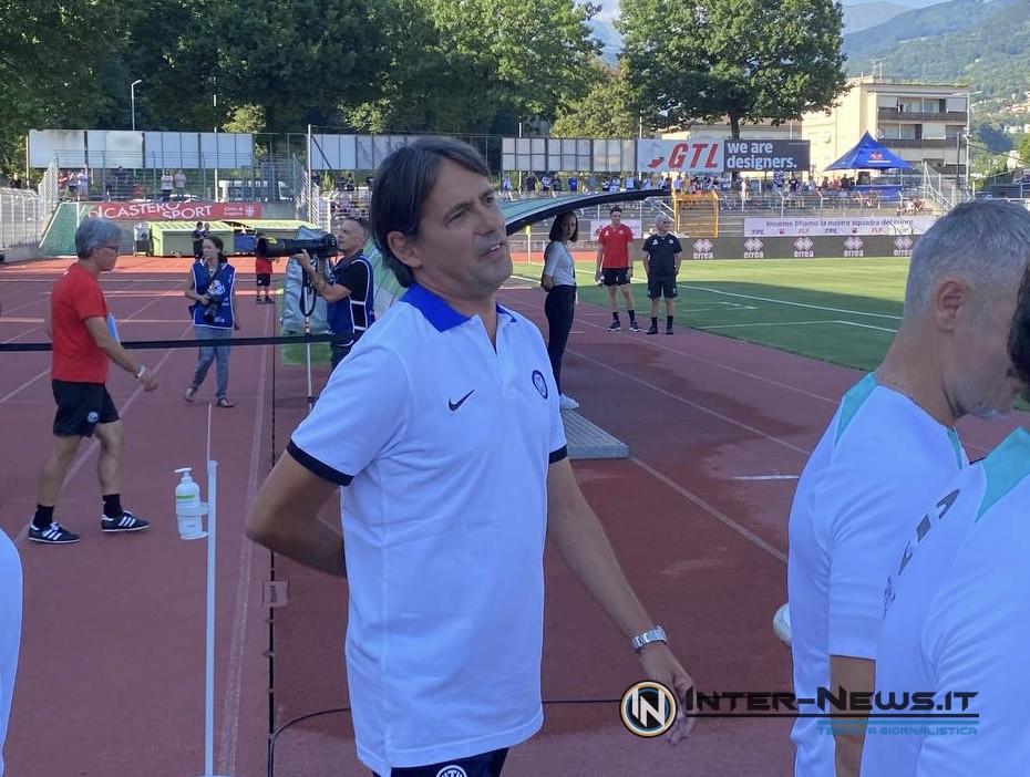 Simone Inzaghi Lugano-Inter (Photo by Roberto Balestracci, copyright Inter-News.it)