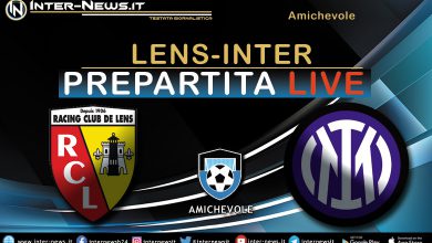 Lens-Inter prepartita