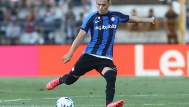 Kristjan Asllani in Lugano-Inter