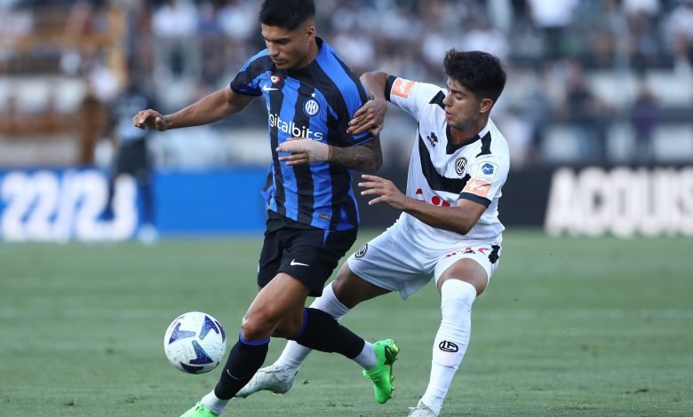 Joaquin Correa in Lugano-Inter