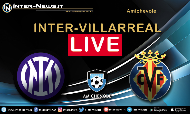 Inter-Villarreal live